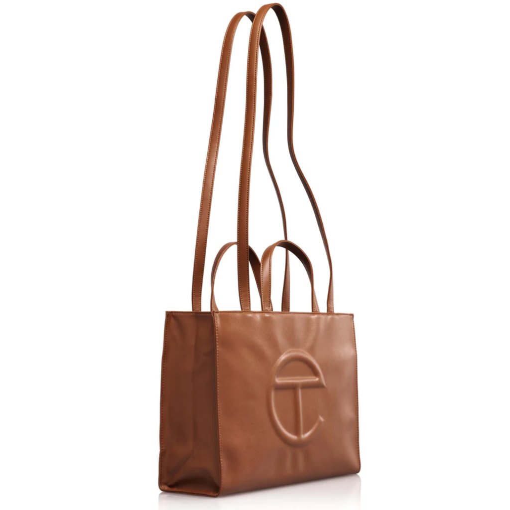 Telfar Medium Tan Medium Shopping Bag  Nwt  Still In Box  Authentic